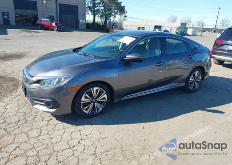 2018 Honda Civic Ex из США, поврежденный, VIN JHMFC1F39JX037550